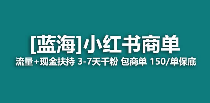 【蓝海项目】小红书商单！长期稳定 7天变现 商单一口价包分配 轻松月入过万-炫知网