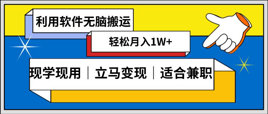 低密度新赛道 视频无脑搬 一天1000+几分钟一条原创视频 零成本零门槛超简单-炫知网