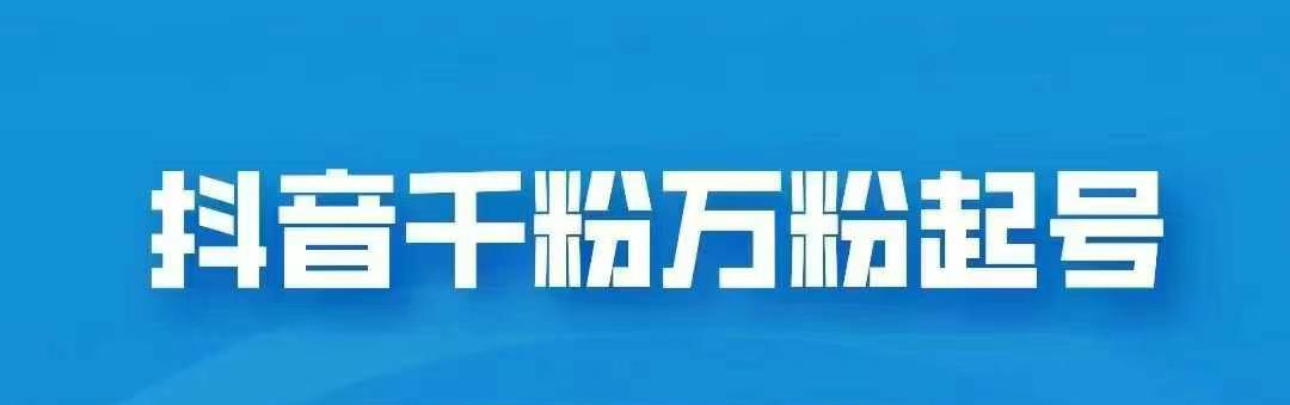 抖音千粉日入1000免费分享-炫知网