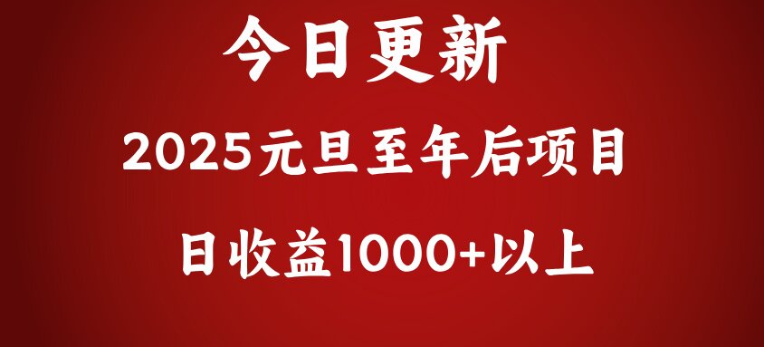 翻身项目，日收益1000+以上-炫知网