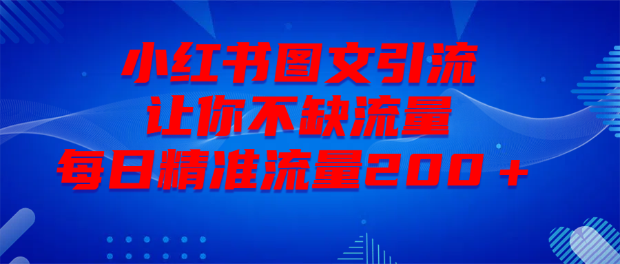 最新！小红书图文引流，全面解析日引300私域流量，是怎样做到的！-炫知网