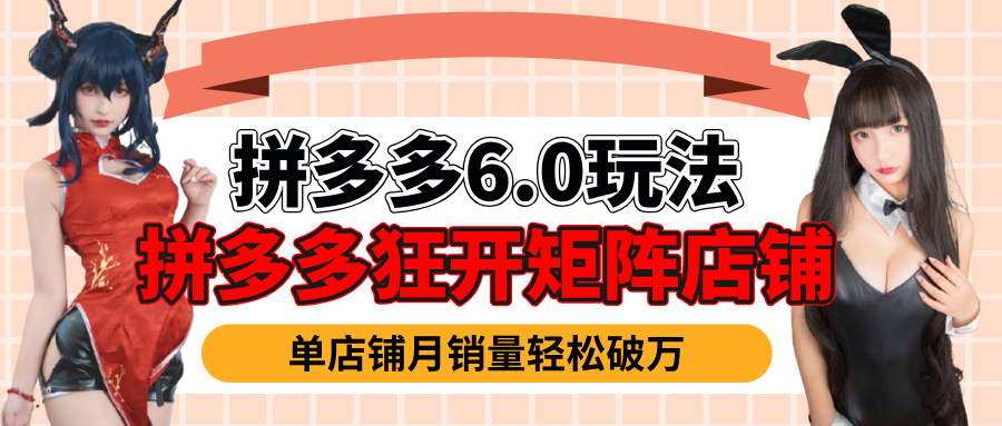 拼多多虚拟商品暴利6.0玩法，轻松实现月入过万-炫知网