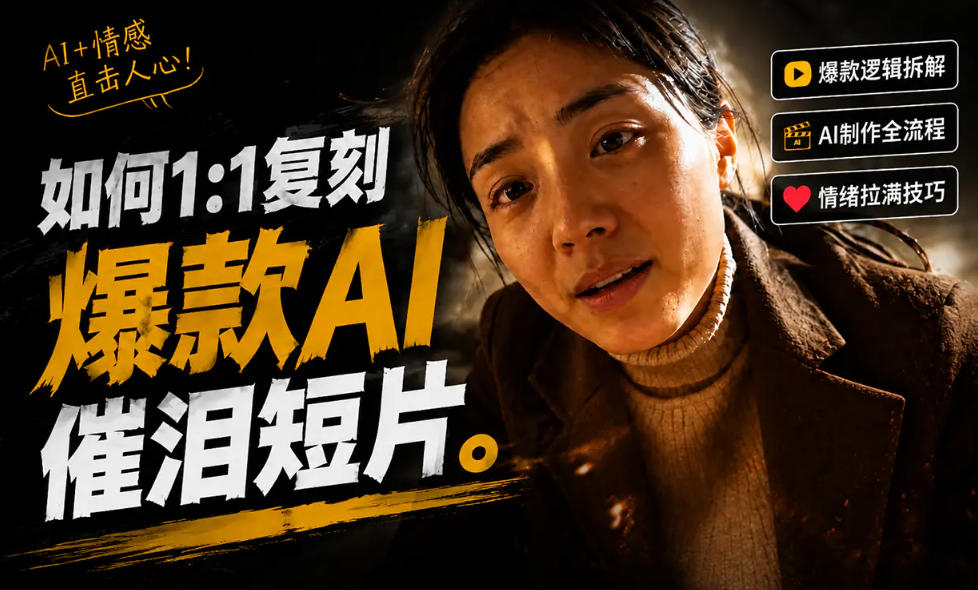 豆包+Gemini生成真人AI短剧-拆解复刻百万爆款第一人称短片，一站式讲透爆款复刻全流程-休闲学社