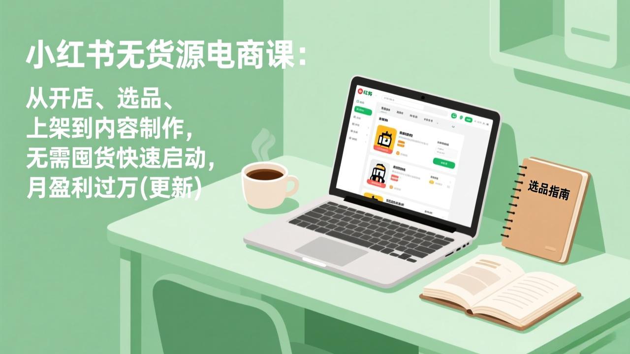 小红书无货源电商课(6月22更新-休闲学社