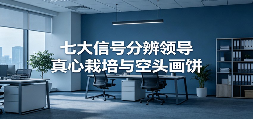 付费文章《七大信号分辨领导真心栽培与空头画饼》读懂管理背后人性逻辑-休闲学社