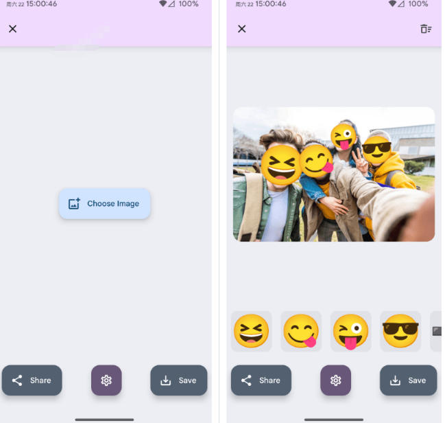 有点意思的工具！一键把人脸遮挡添加Emoji，本地离线处理隐私无忧，支持网页版和安卓客户端，EmojiFace - 图片2