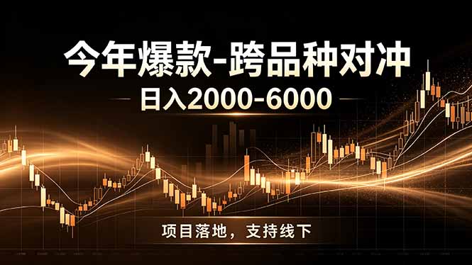 全新跨品种对冲模式上线！日稳定盈利 2000-6000，合规长久可批量放大-休闲学社