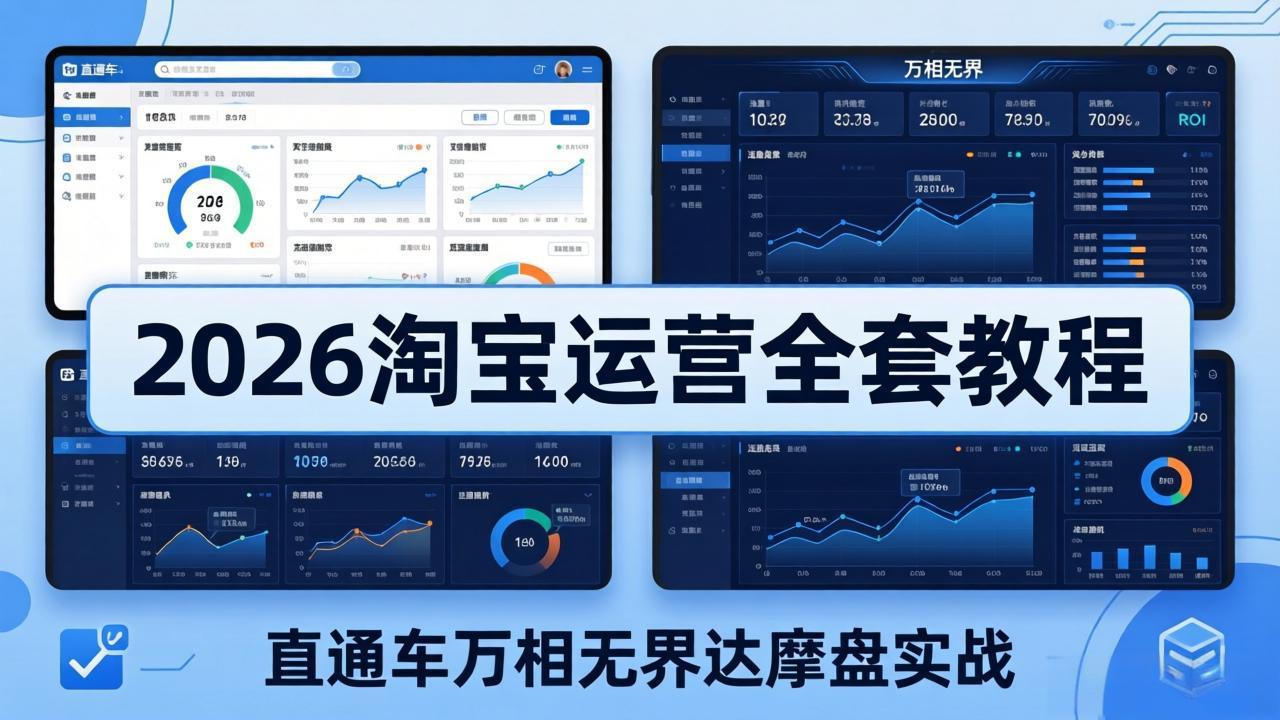 2026淘宝运营全套教程(更新7月-休闲学社