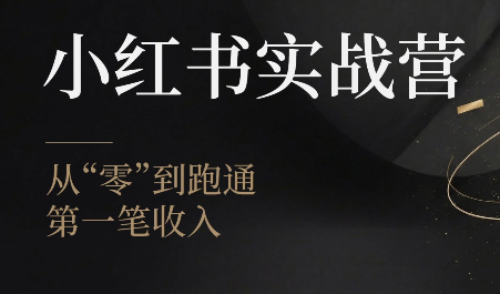 金金老师小红书实战营：15天系统课程掌握爆款内容创作